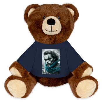 Hero - MiniFeet® RecycelBär® Teddy Bear Brown - french navy - Front
