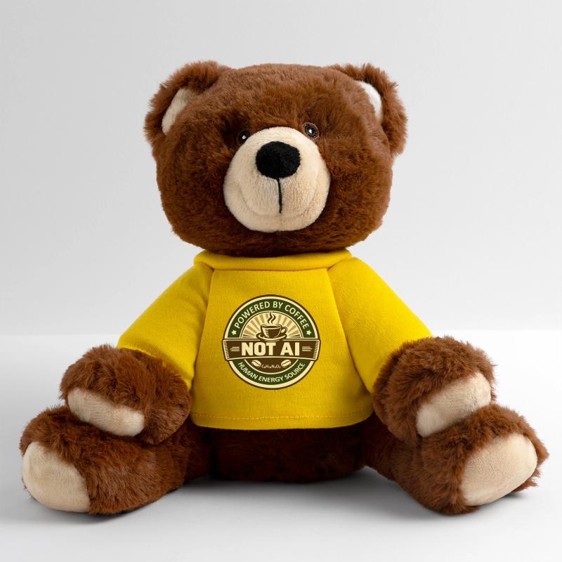 Alimenté par le café Nounours RecycelBär® marron