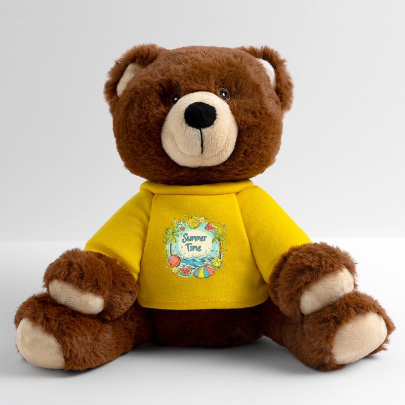 Summer Time Splash MiniFeet® RecycelBär® Teddy Bear Brown