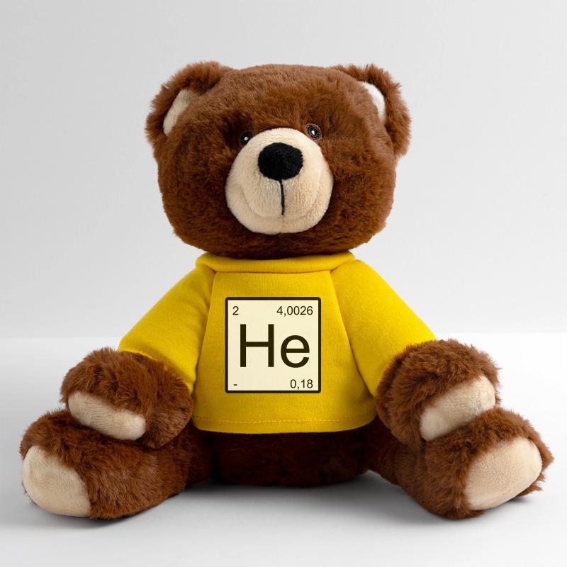 Helium Minimal Element Design MiniFeet® RecycelBär® Teddy Bear Brown
