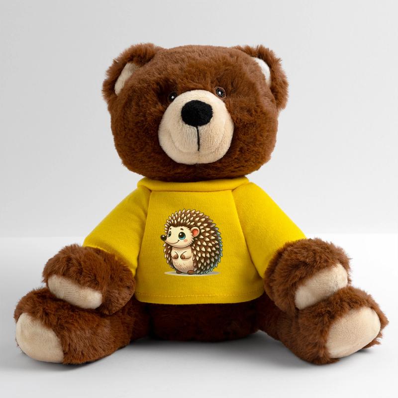 Hérisson Nounours RecycelBär® marron