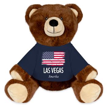 Las Vegas - MiniFeet® RecycelBär® Braun - French Navy - Vorne
