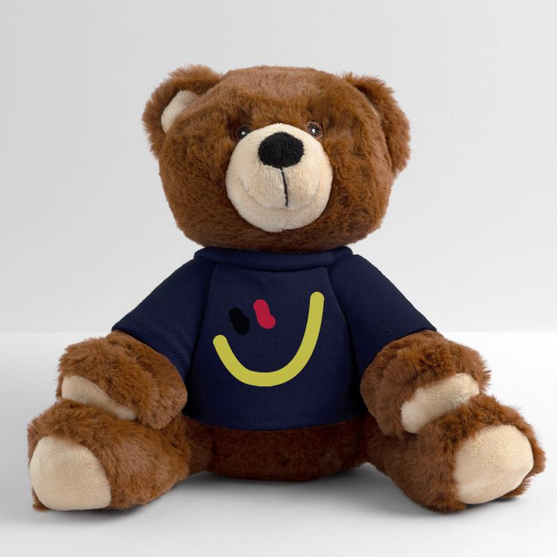 EM2018 DE (Smiley) MiniFeet® RecycelBär® Braun