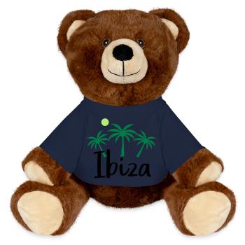 ibiza - MiniFeet® RecycelBär® Braun - French Navy - Vorne