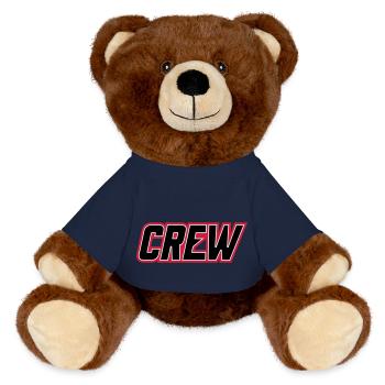 Crew - MiniFeet® RecycelBär® Braun - French Navy - Vorne