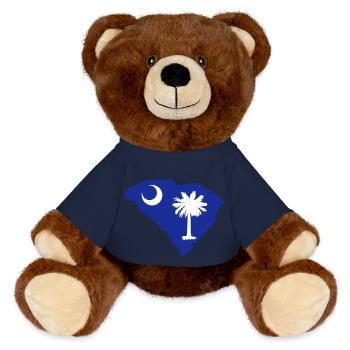 South Carolina - MiniFeet® RecycelBär® Braun - French Navy - Vorne