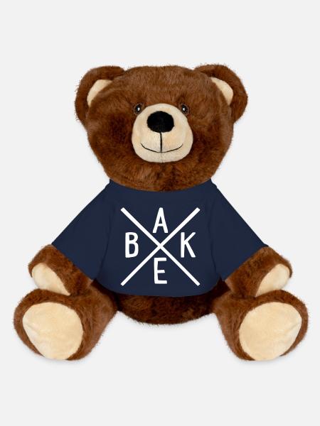beacon - MiniFeet® RecycelBär® Teddy Bear Brown - french navy