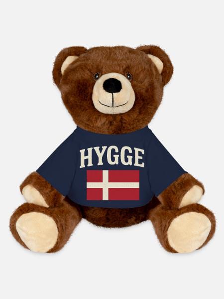 Hygge - MiniFeet® RecycelBär® Teddy Bear Brown - french navy