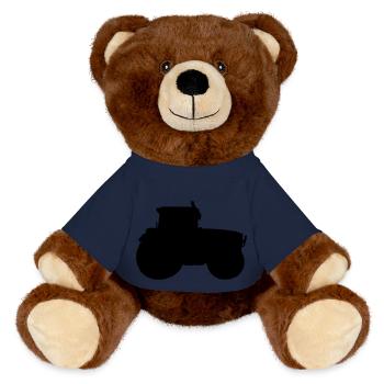 Trecker - MiniFeet® RecycelBär® Braun - French Navy - Vorne