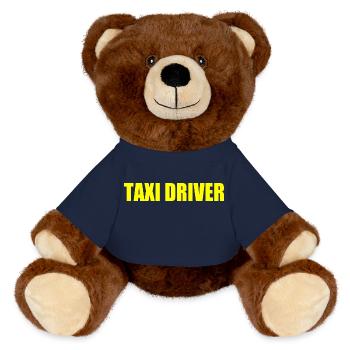 Taxi driver - MiniFeet® RecycelBär® Braun - French Navy - Vorne