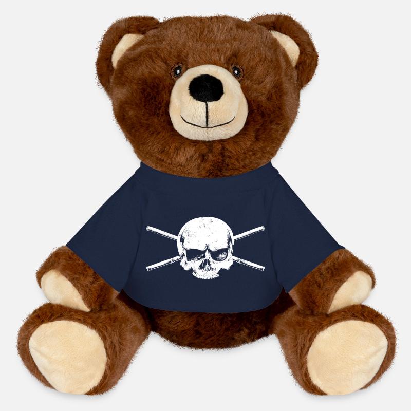 Eskrima - MiniFeet® RecycelBär® Teddy Bear Brown - french navy