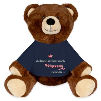 lustig - MiniFeet® RecycelBär® Braun - French Navy - Vorne