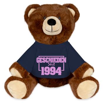 Ehe 1994 - MiniFeet® RecycelBär® Braun - French Navy - Vorne