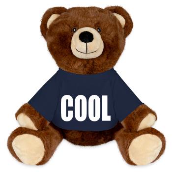 Cool - Nounours RecycelBär® marron - bleu marine - Devant