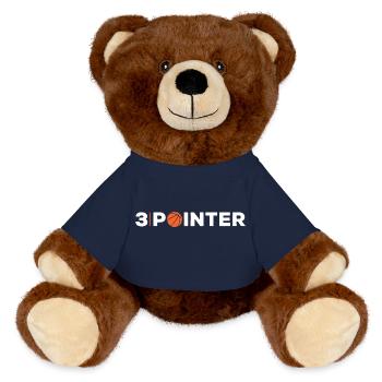 Basketball - MiniFeet® RecycelBär® Braun - French Navy - Vorne