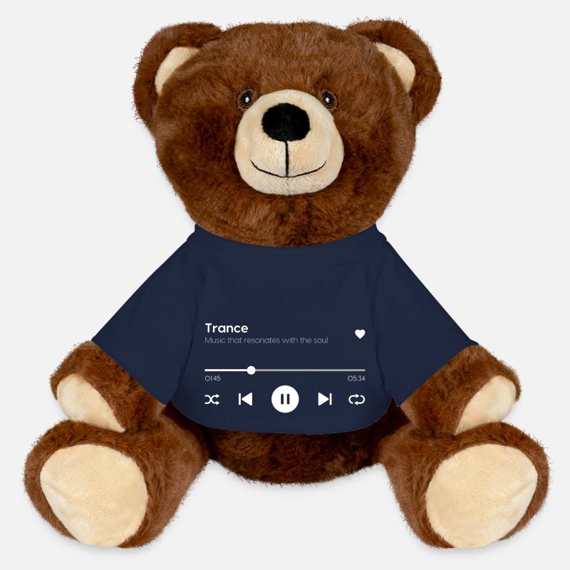 Transe - Nounours RecycelBär® marron - bleu marine