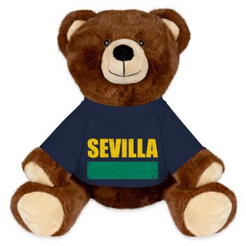 Sevilla Vintage - MiniFeet® RecycelBär® Braun - French Navy - Vorne