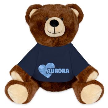 Mama Aurora - MiniFeet® RecycelBär® Braun - French Navy - Vorne