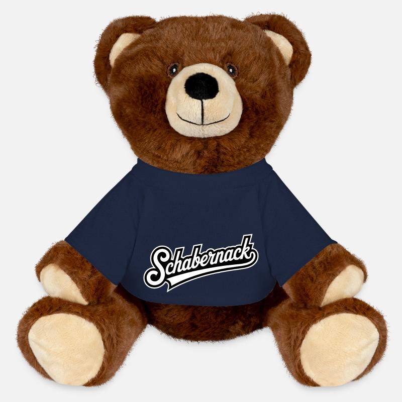 Schabernack - Lustige Deutsche Memes - MiniFeet® RecycelBär® Braun - French Navy