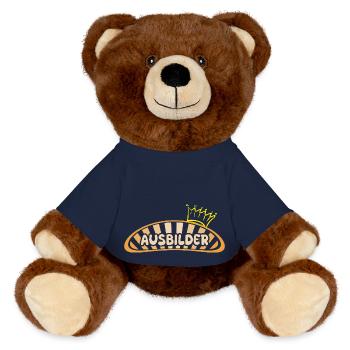 Instructor - MiniFeet® RecycelBär® Teddy Bear Brown - french navy - Front