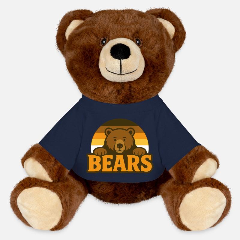 Tenue Bears Bearflag Pride - Nounours RecycelBär® marron - bleu marine