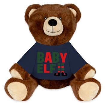 Baby Elf - MiniFeet® RecycelBär® Braun - French Navy - Vorne