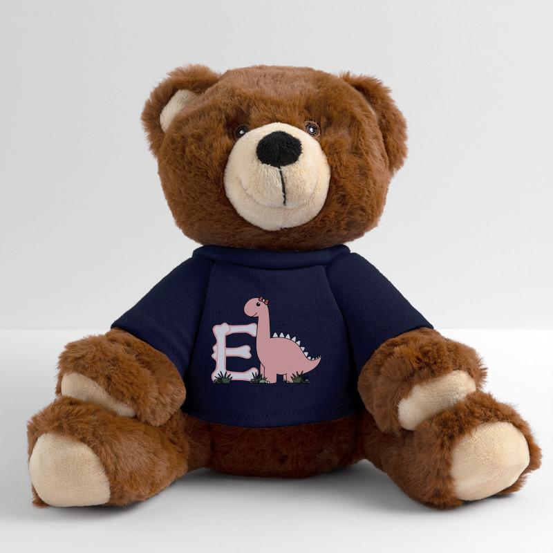 Letter E MiniFeet® RecycelBär® Teddy Bear Brown