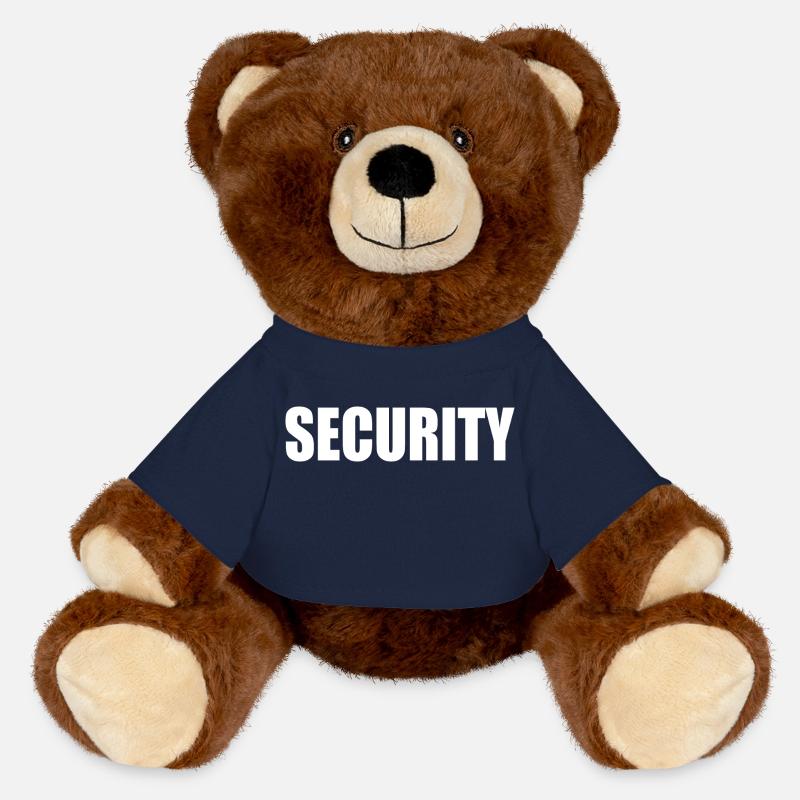 Security - MiniFeet® RecycelBär® Teddy Bear Brown - french navy