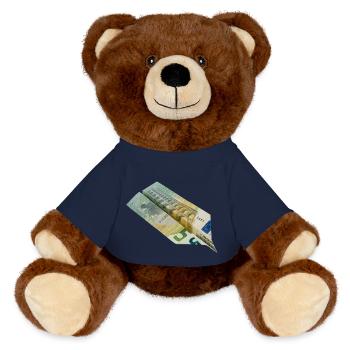 5-Euro-Schein - MiniFeet® RecycelBär® Braun - French Navy - Vorne