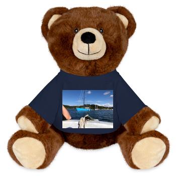 Streetwear PEM - MiniFeet® RecycelBär® Teddy Bear Brown - french navy - Front