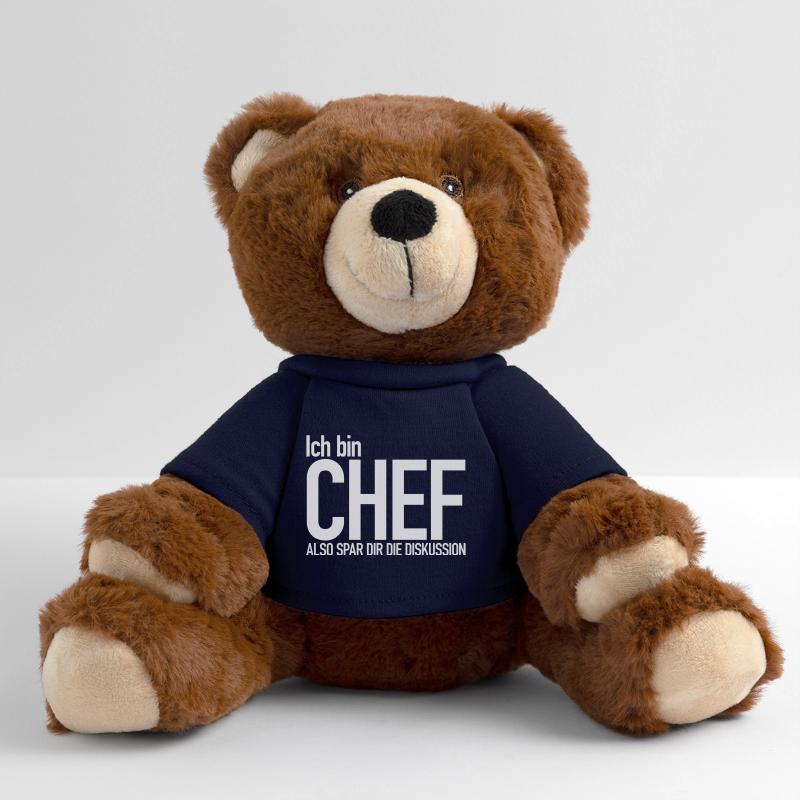 Ich bin Chef MiniFeet® RecycelBär® Braun