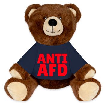 ANTI AFD - MiniFeet® RecycelBär® Braun - French Navy - Vorne