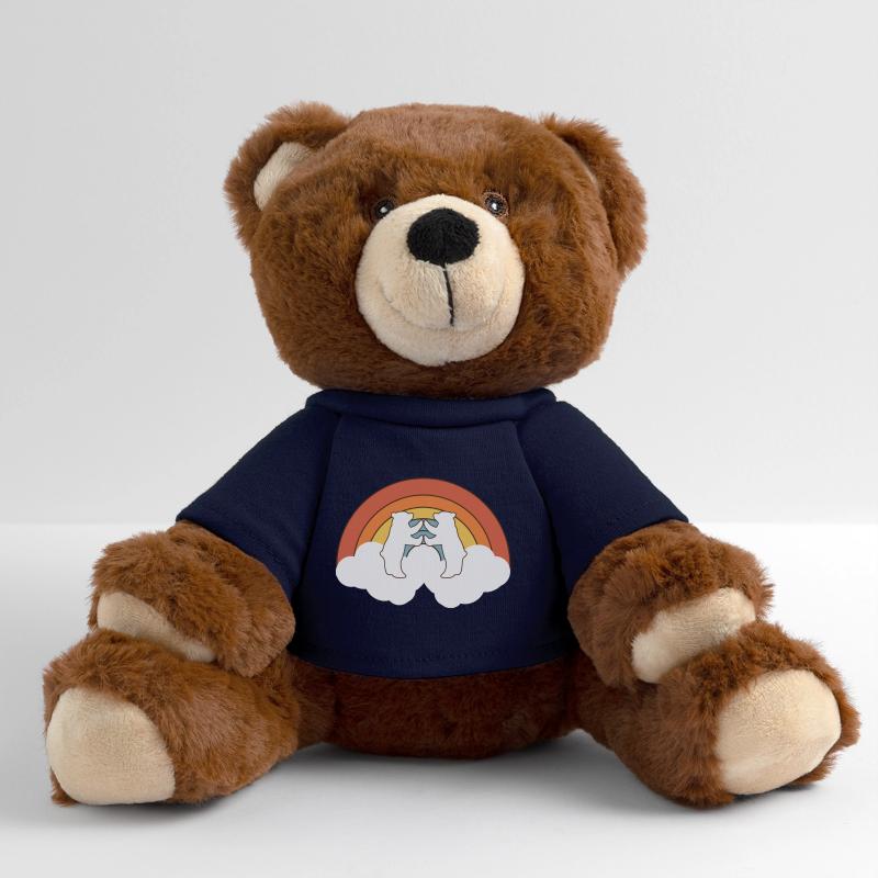 Zwei Eisbären MiniFeet® RecycelBär® Braun