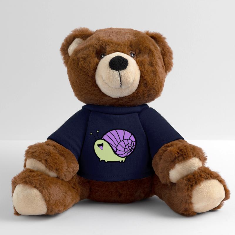 Snail Comic MiniFeet® RecycelBär® Teddy Bear Brown
