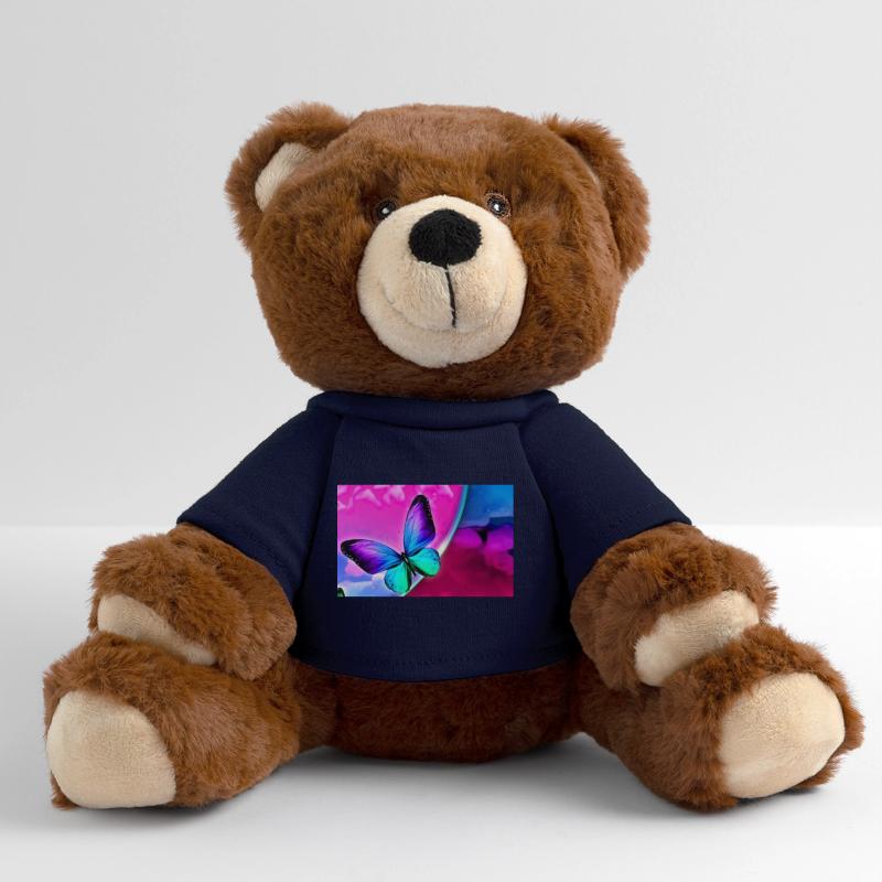 papillon Nounours RecycelBär® marron