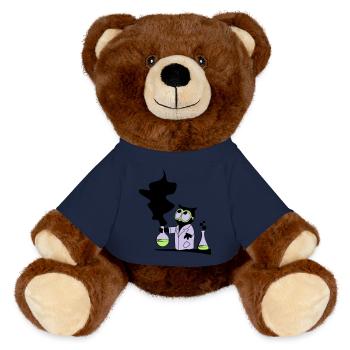 Dr rer nat Owl - MiniFeet® RecycelBär® Braun - French Navy - Vorne