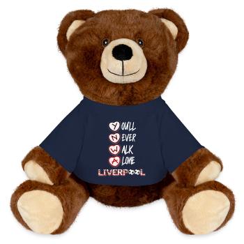 Liverpool Liverpool - MiniFeet® RecycelBär® Braun - French Navy - Vorne