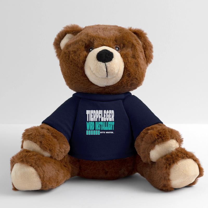 Tierpfleger wird installiert MiniFeet® RecycelBär® Braun