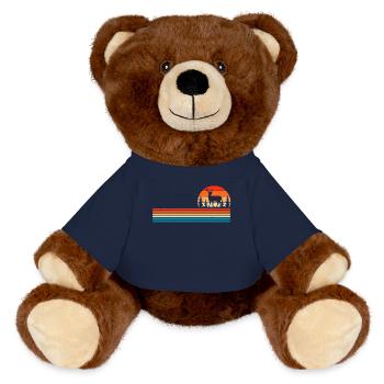 Hunt Hunter - MiniFeet® RecycelBär® Teddy Bear Brown - french navy - Front