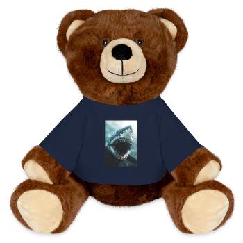Haie Hai - MiniFeet® RecycelBär® Braun - French Navy - Vorne