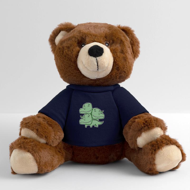 Corcodile Motif MiniFeet® RecycelBär® Teddy Bear Brown