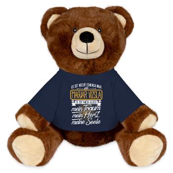 MAGYAR-VIZSLA - Traum - MiniFeet® RecycelBär® Braun - French Navy - Vorne