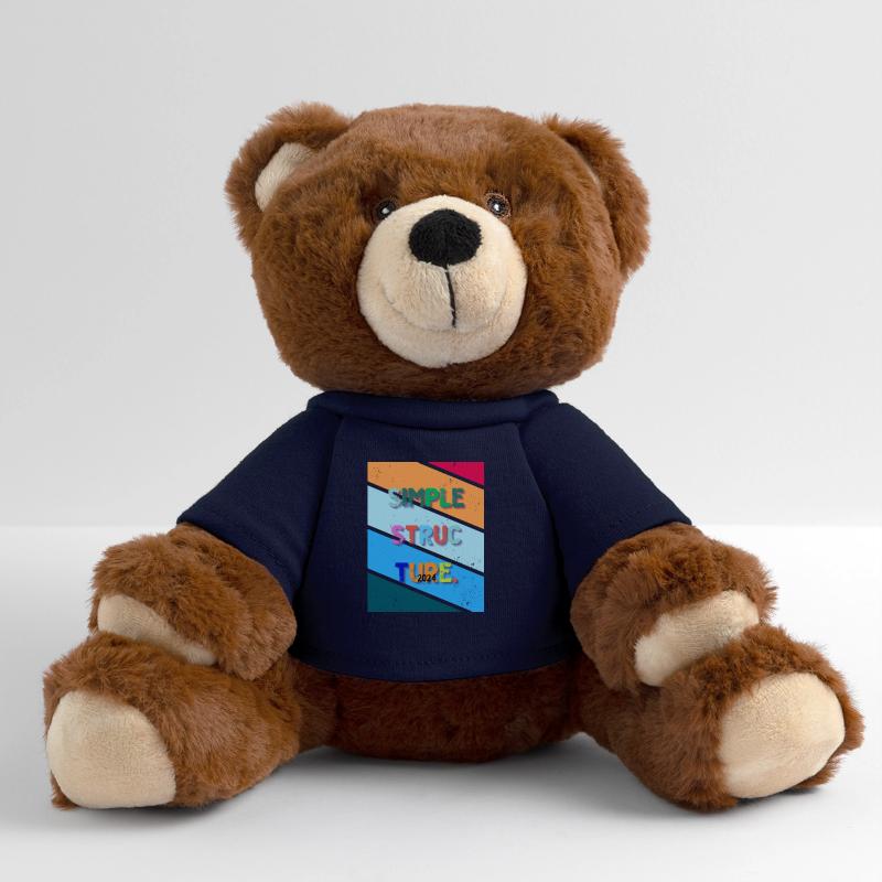 Conception simple. Structure simple 2024. Nounours RecycelBär® marron