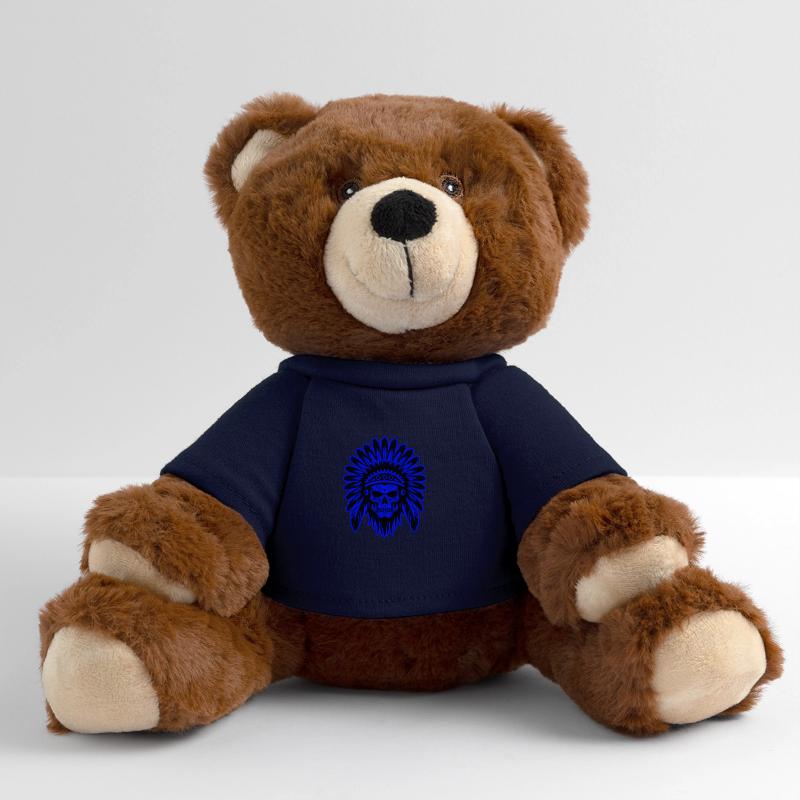 Crâne Apache Indien Nounours RecycelBär® marron
