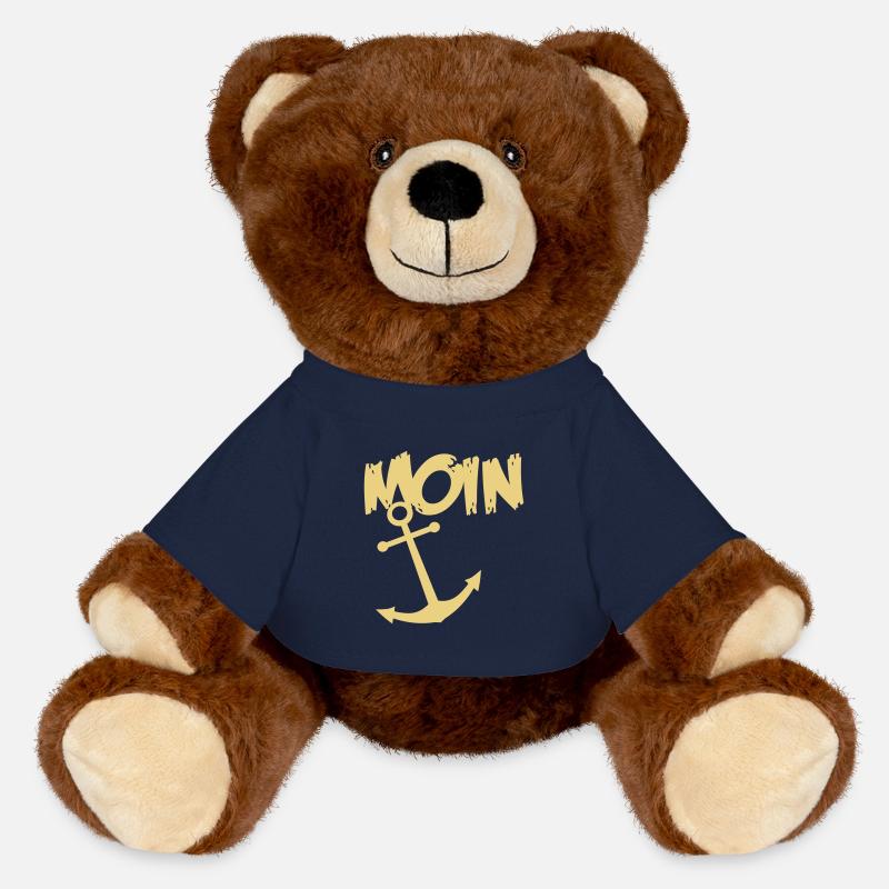 MoinAnker - MiniFeet® RecycelBär® Braun - French Navy