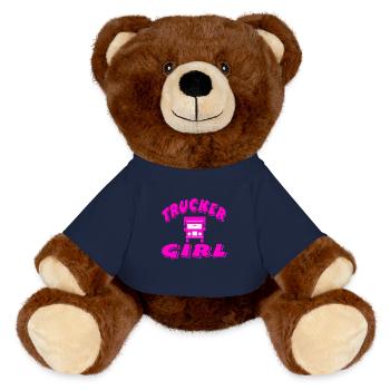Truck - MiniFeet® RecycelBär® Teddy Bear Brown - french navy - Front