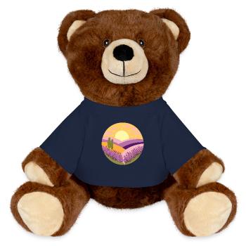 Provence-Lover - MiniFeet® RecycelBär® Braun - French Navy - Vorne