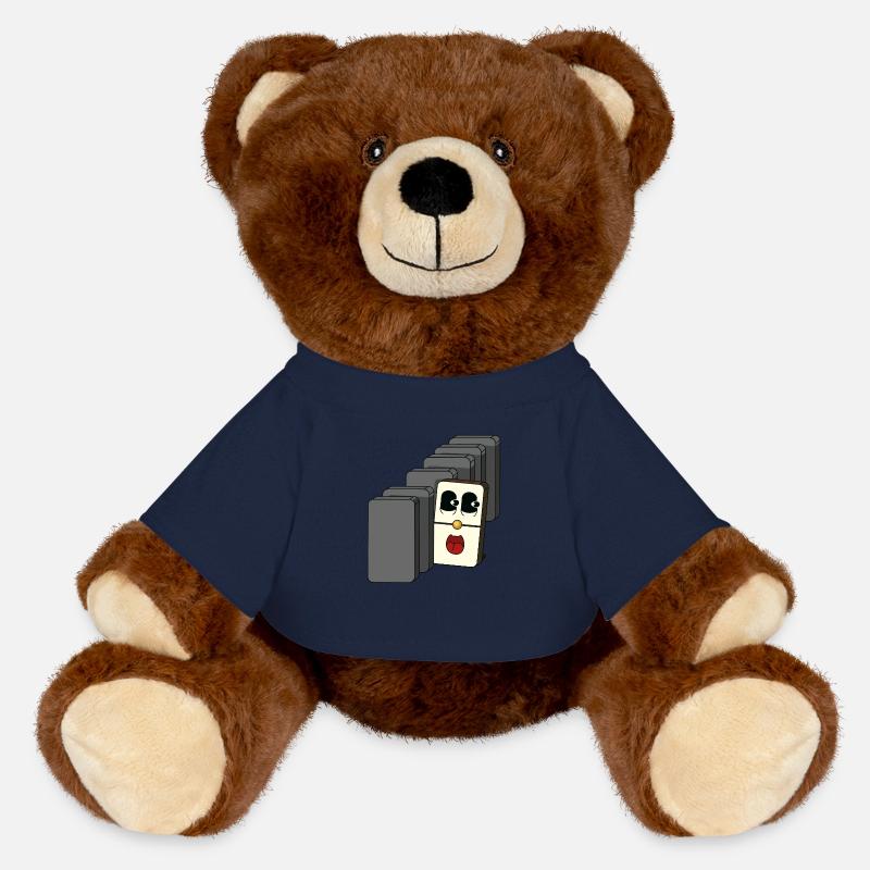OUT COMFORT - MiniFeet® RecycelBär® Teddy Bear Brown - french navy