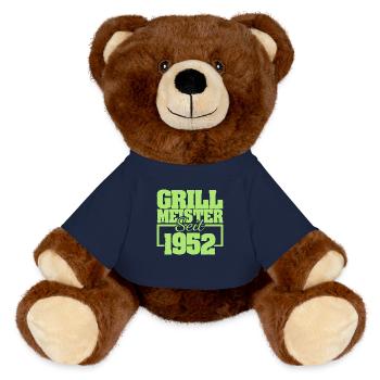1952 - MiniFeet® RecycelBär® Teddy Bear Brown - french navy - Front