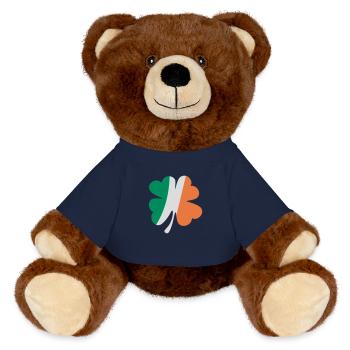 Irland - MiniFeet® RecycelBär® Braun - French Navy - Vorne